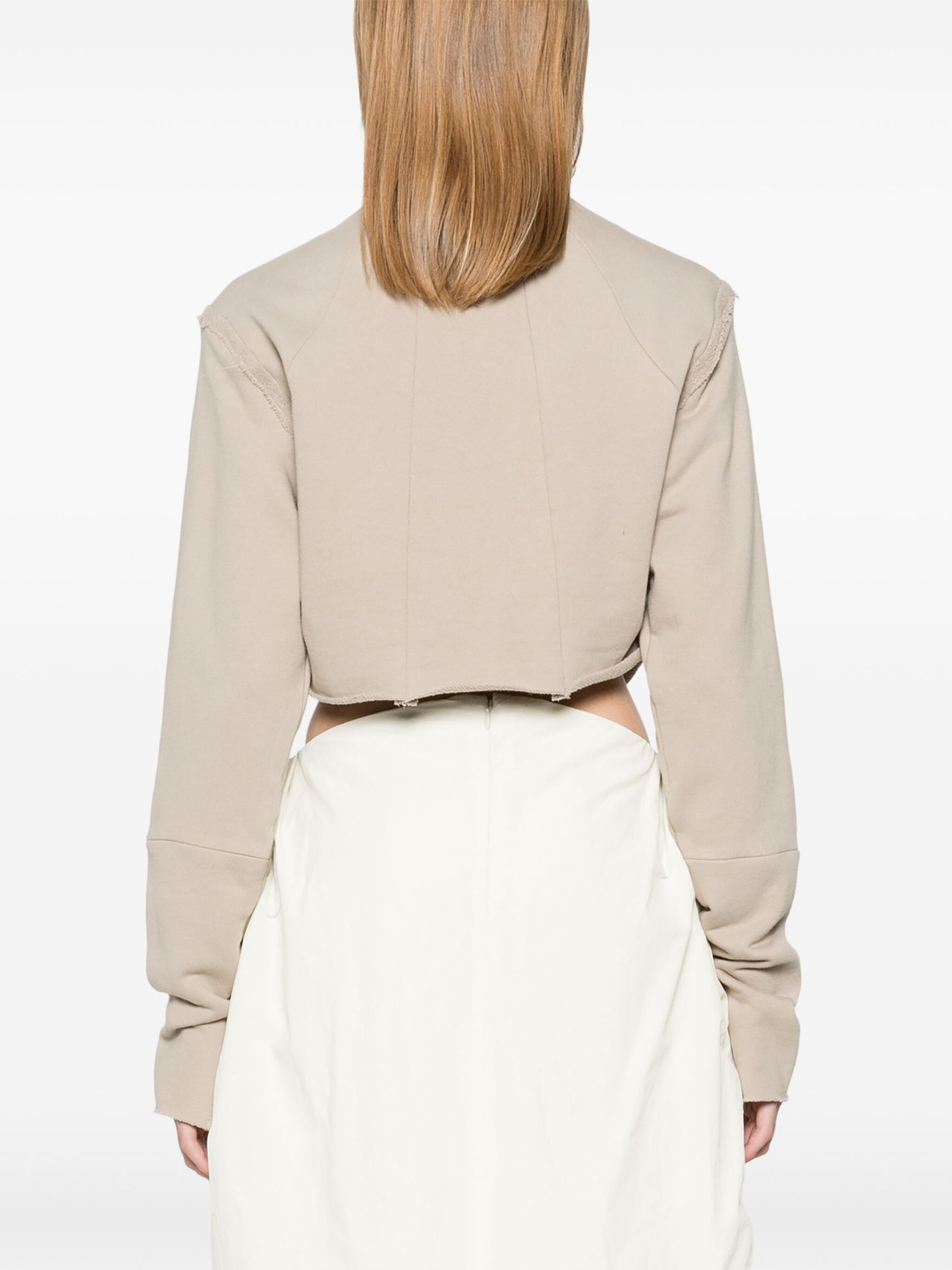 AMISH CROPPED JUMPER CHARCOAL