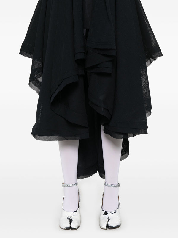 RUFFLED COCKTAIL DRESS