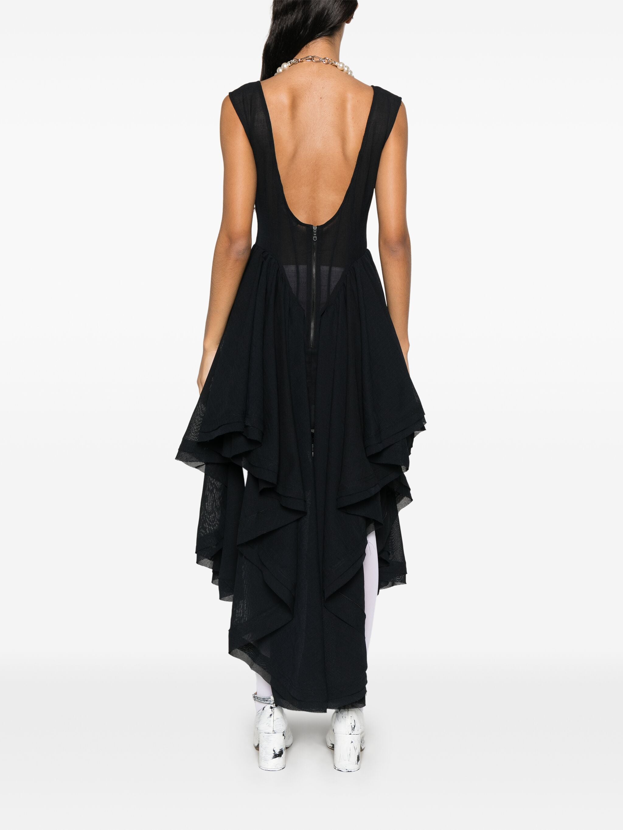 RUFFLED COCKTAIL DRESS 6