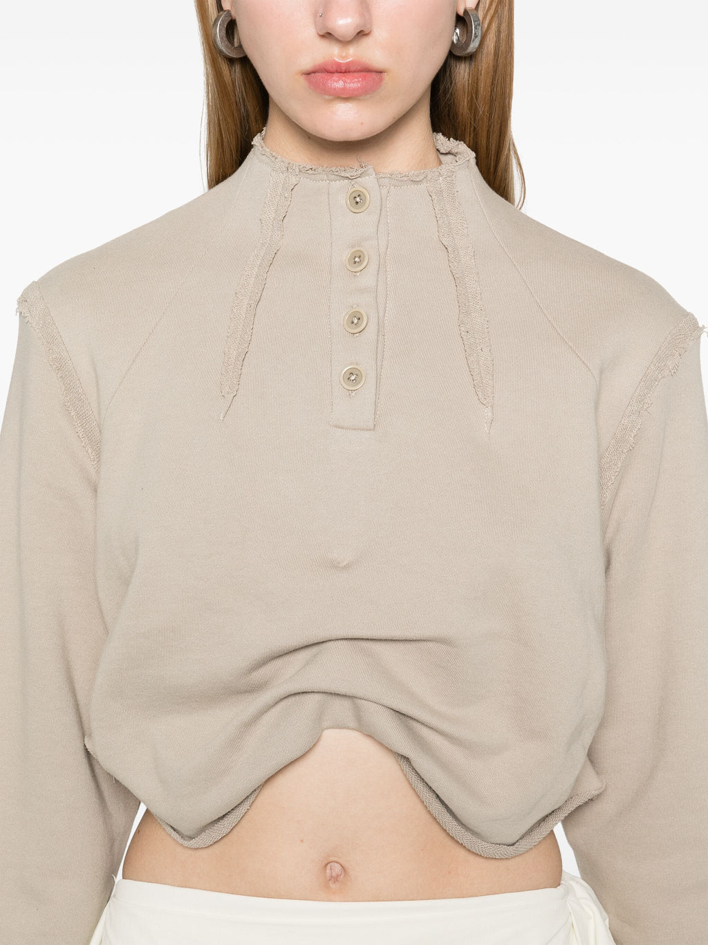 AMISH CROPPED JUMPER HUSK