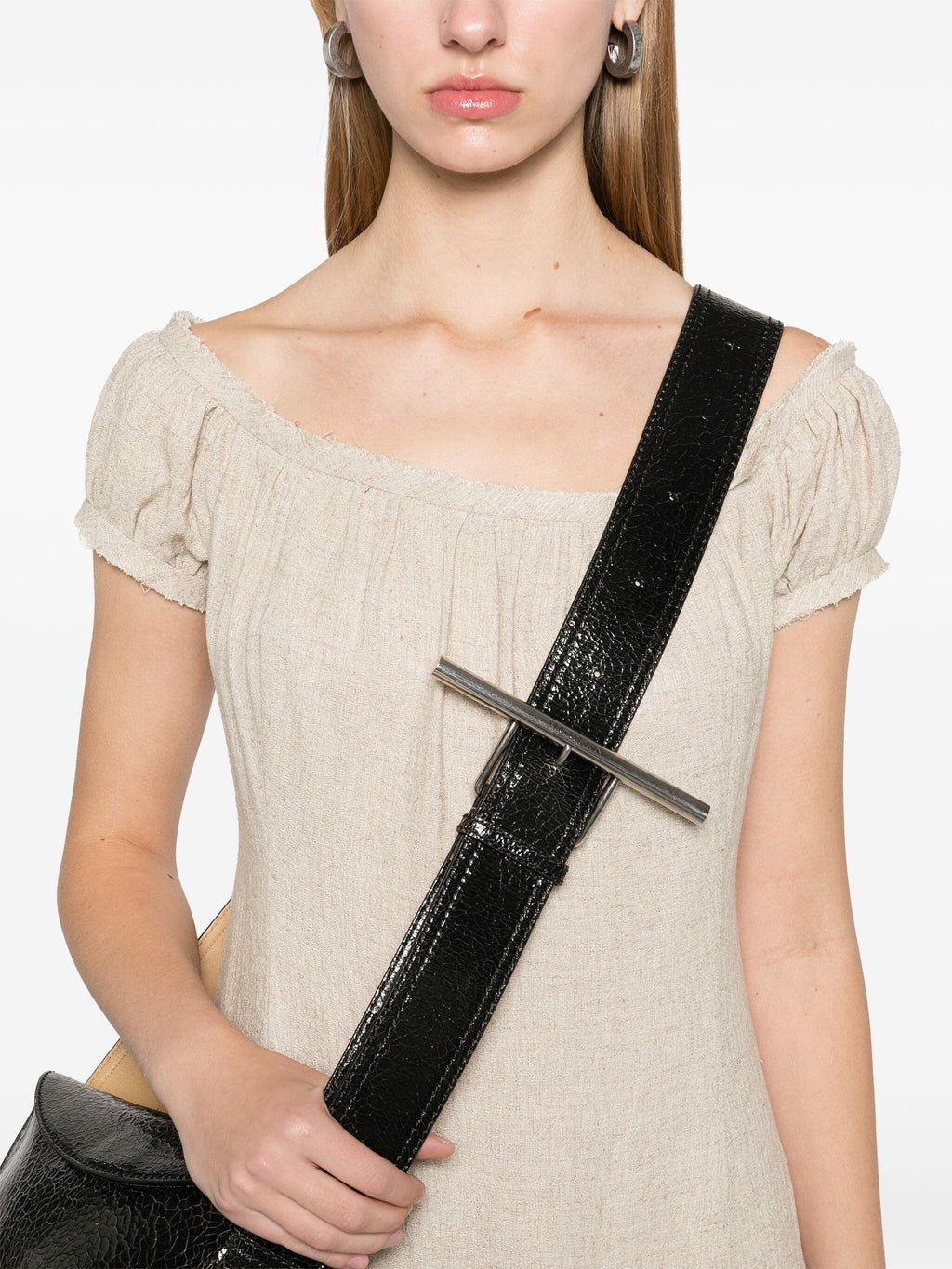 LINEN CHEMISE SLIP DRESS