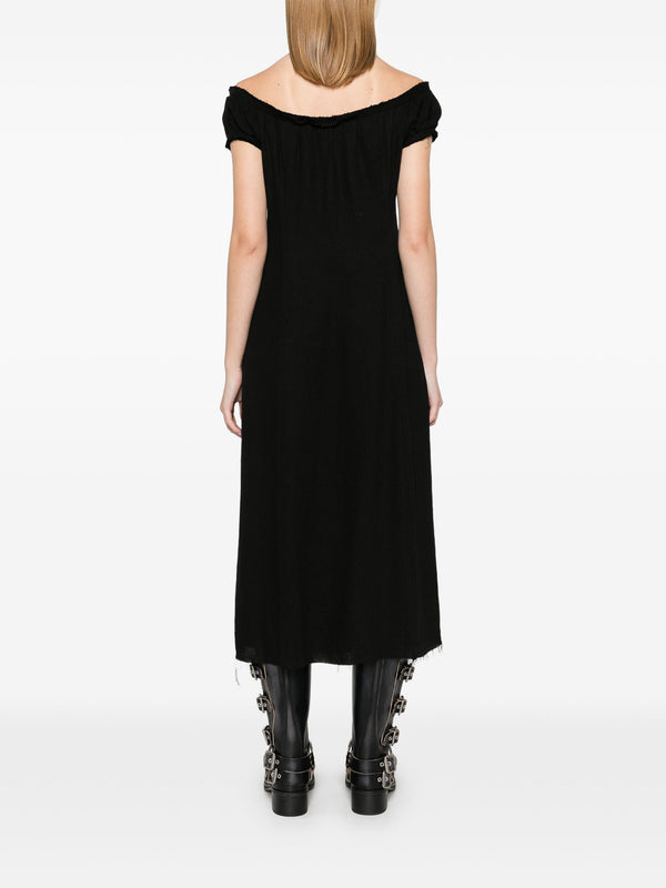 LINEN CHEMISE SLIP ONYX