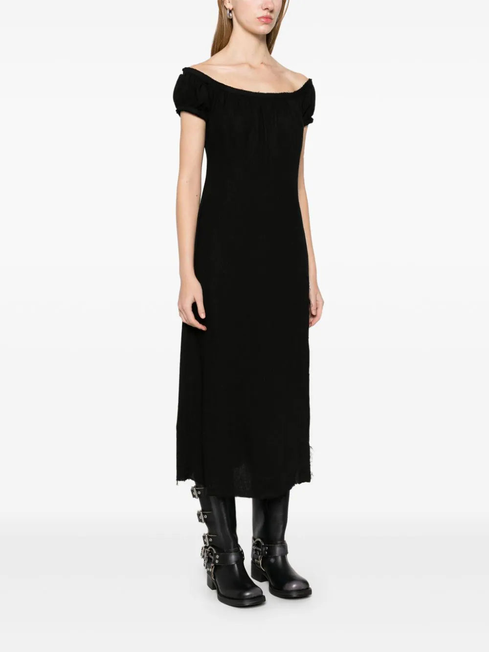 LINEN CHEMISE SLIP DRESS