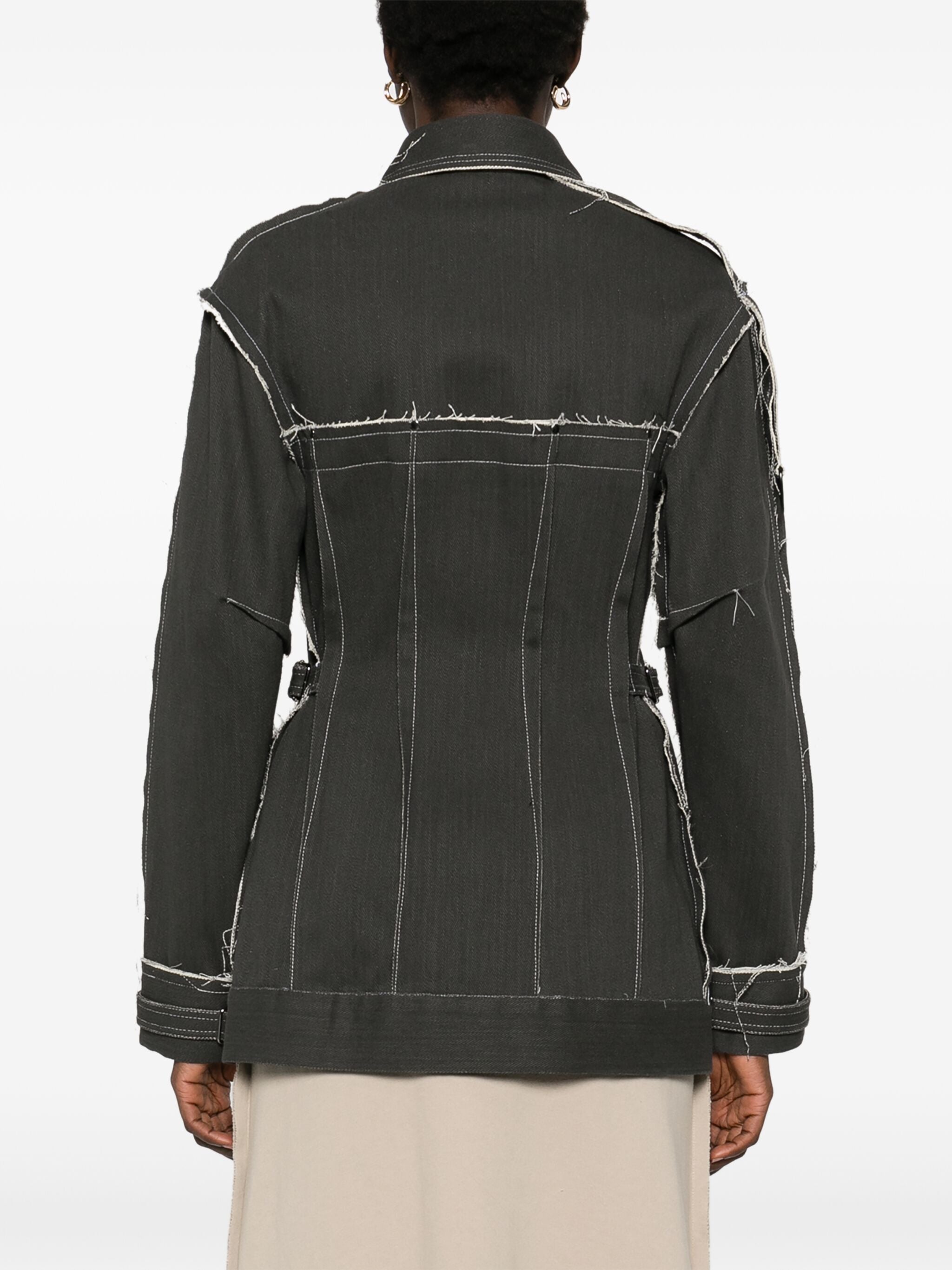 DARTED DENIM JACKET PRIMER