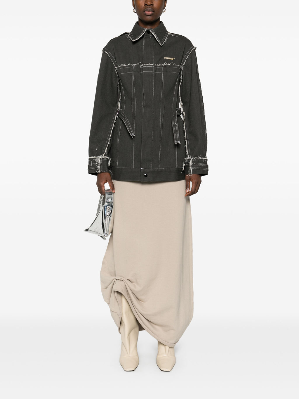 AMISH PENCIL SKIRT CHARCOAL