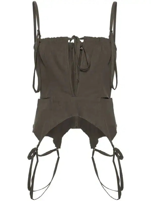 KEYHOLE CORSET TOP