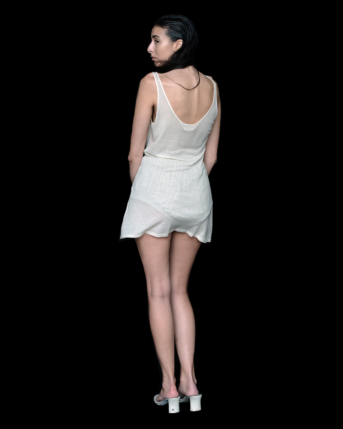 SHEER TANK DRESS
