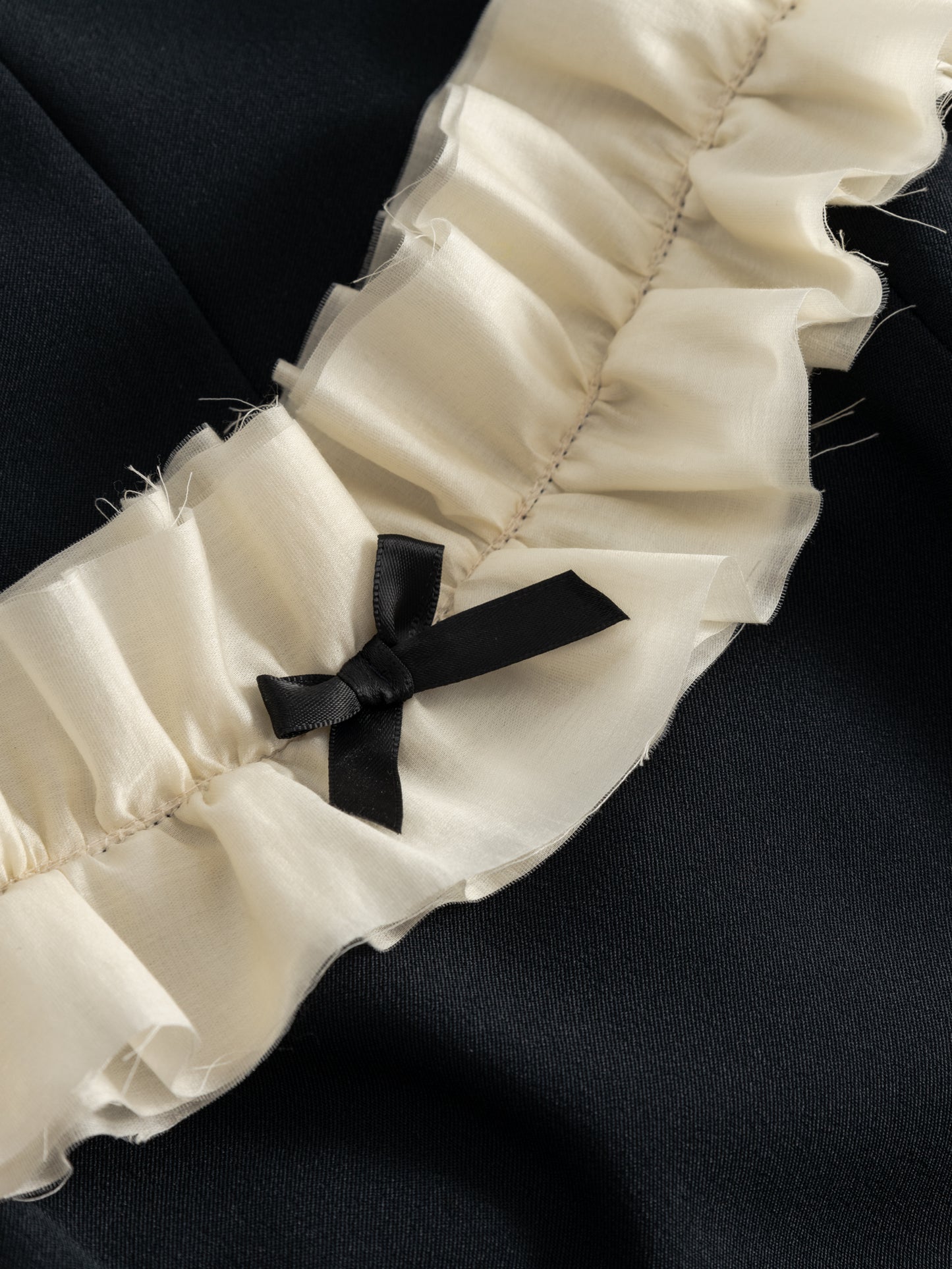 FRILLED MINI DRESS