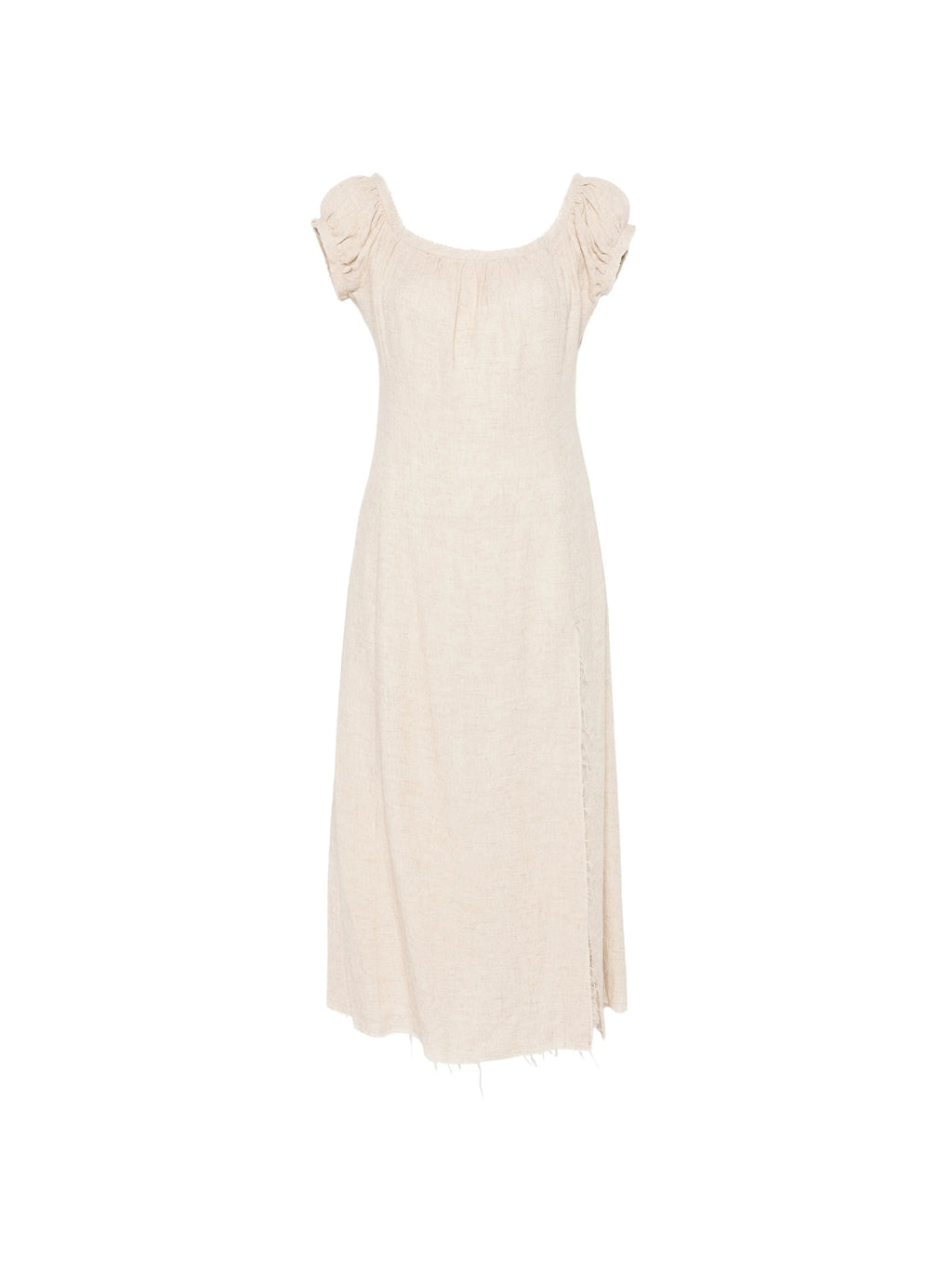 LINEN CHEMISE SLIP DRESS