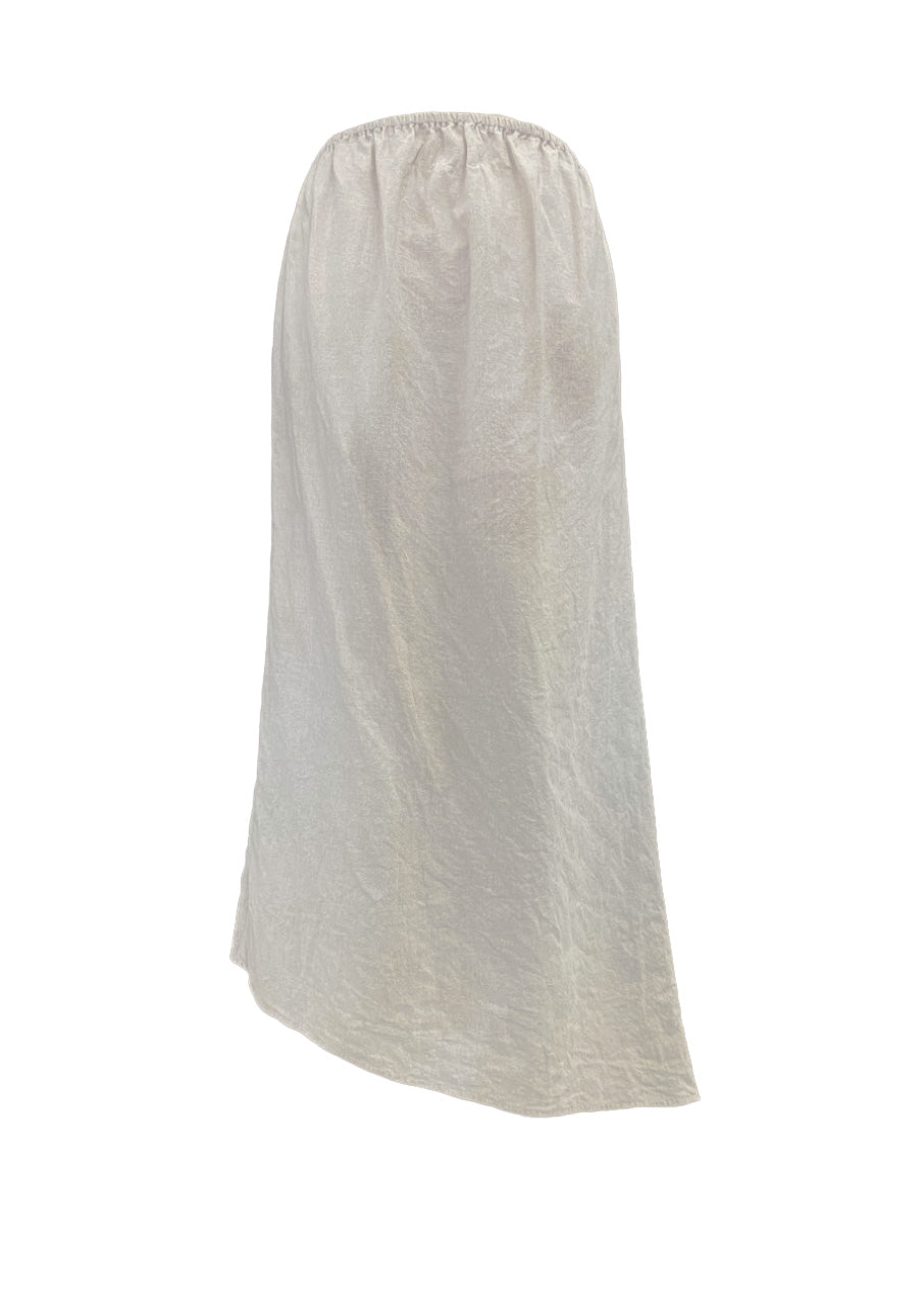 OVAL SLIT SKIRT