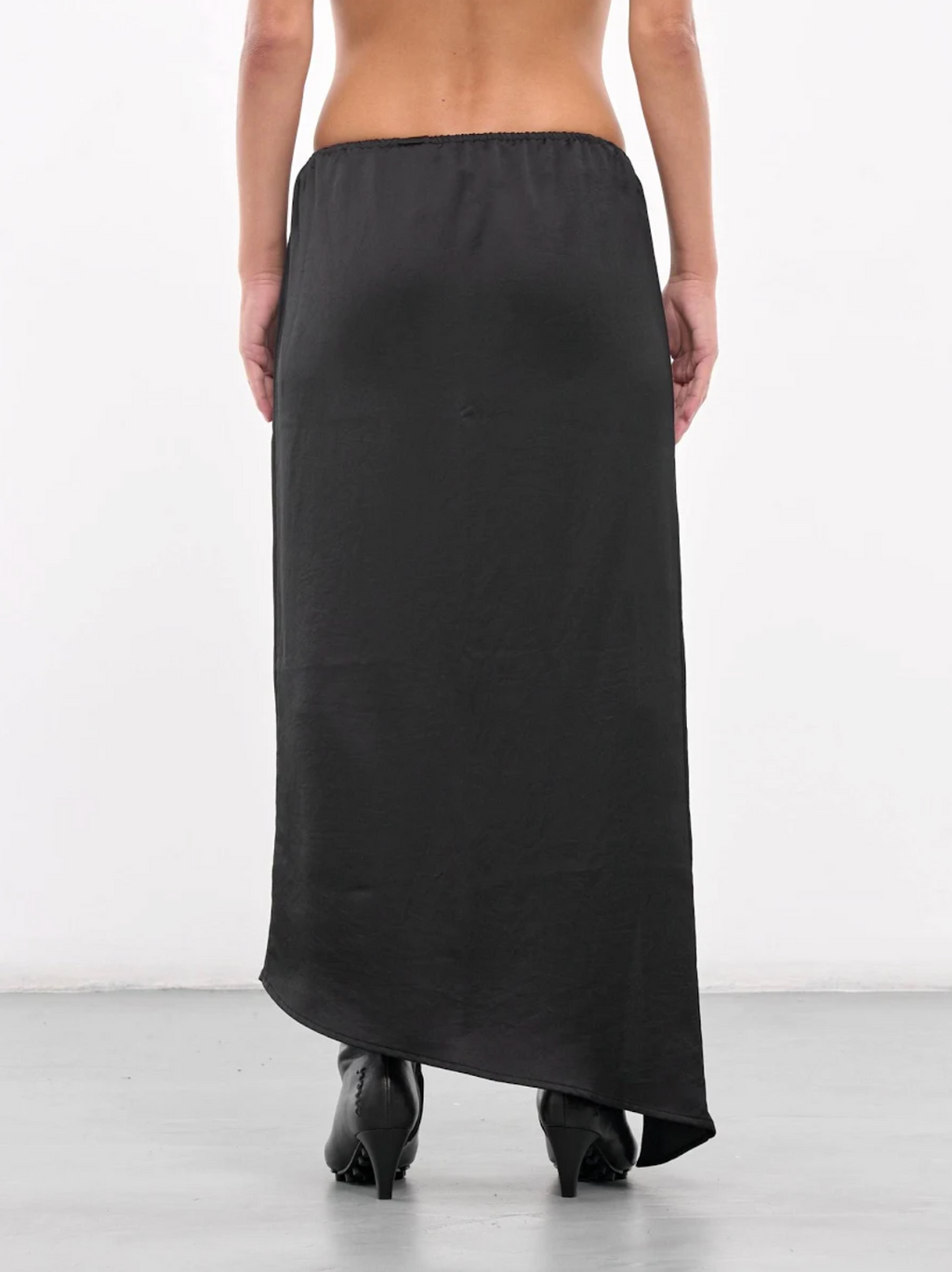 OVAL SLIT SKIRT