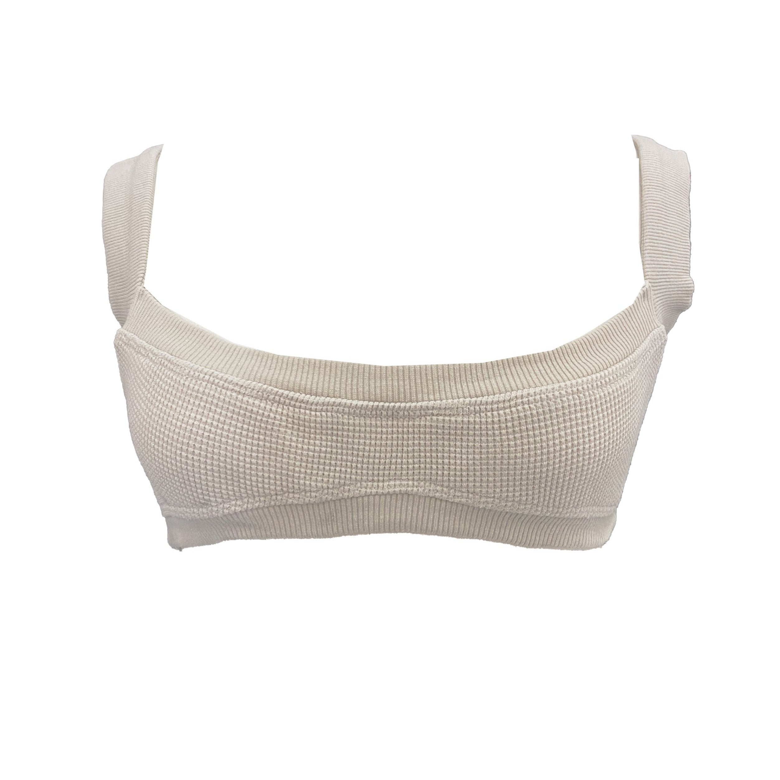 WAFFLE KNIT BRALETTE