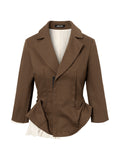 LINED SUITING BLAZER