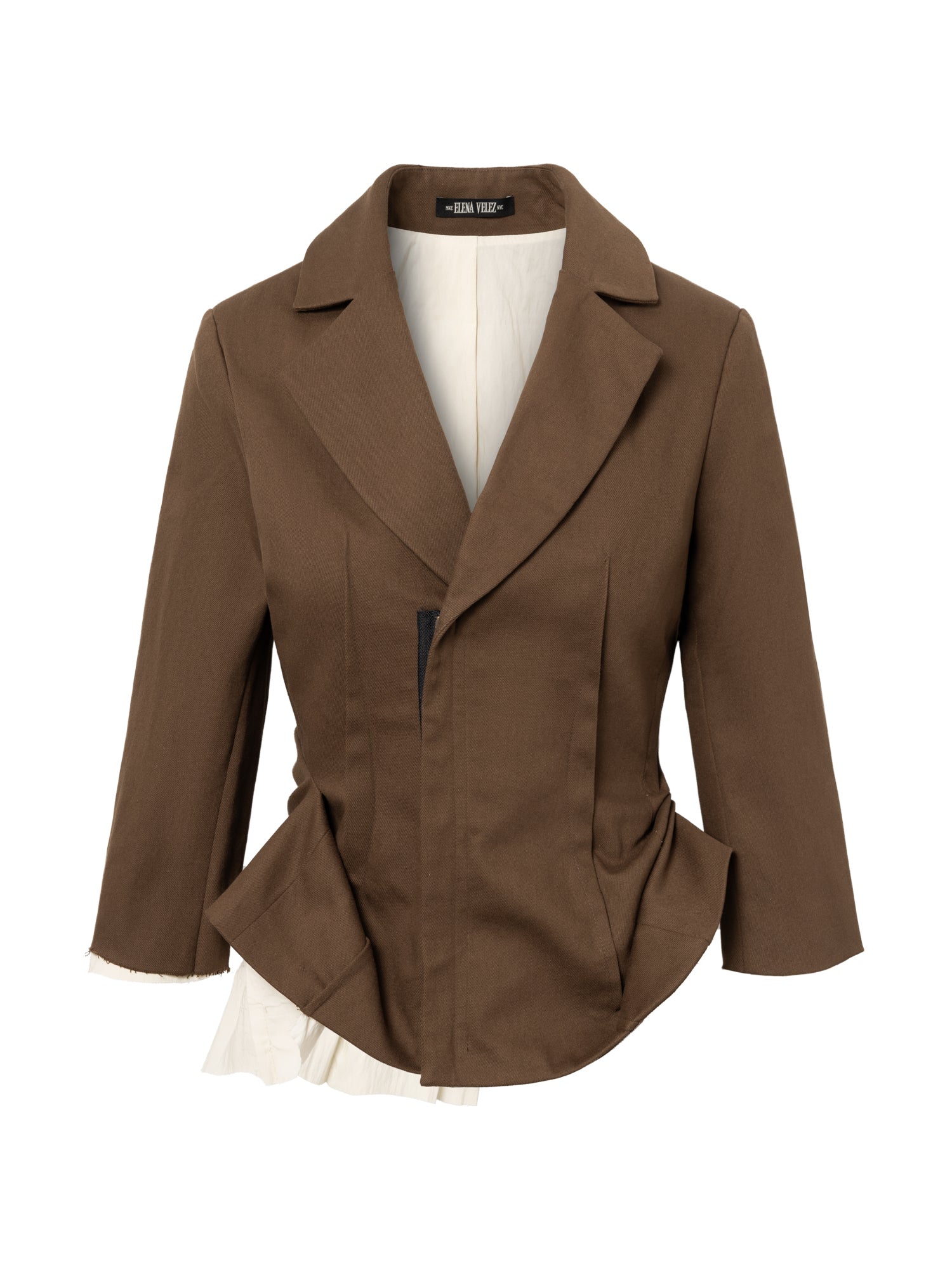 LINED SUITING BLAZER