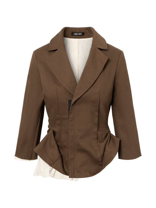 LINED SUITING BLAZER