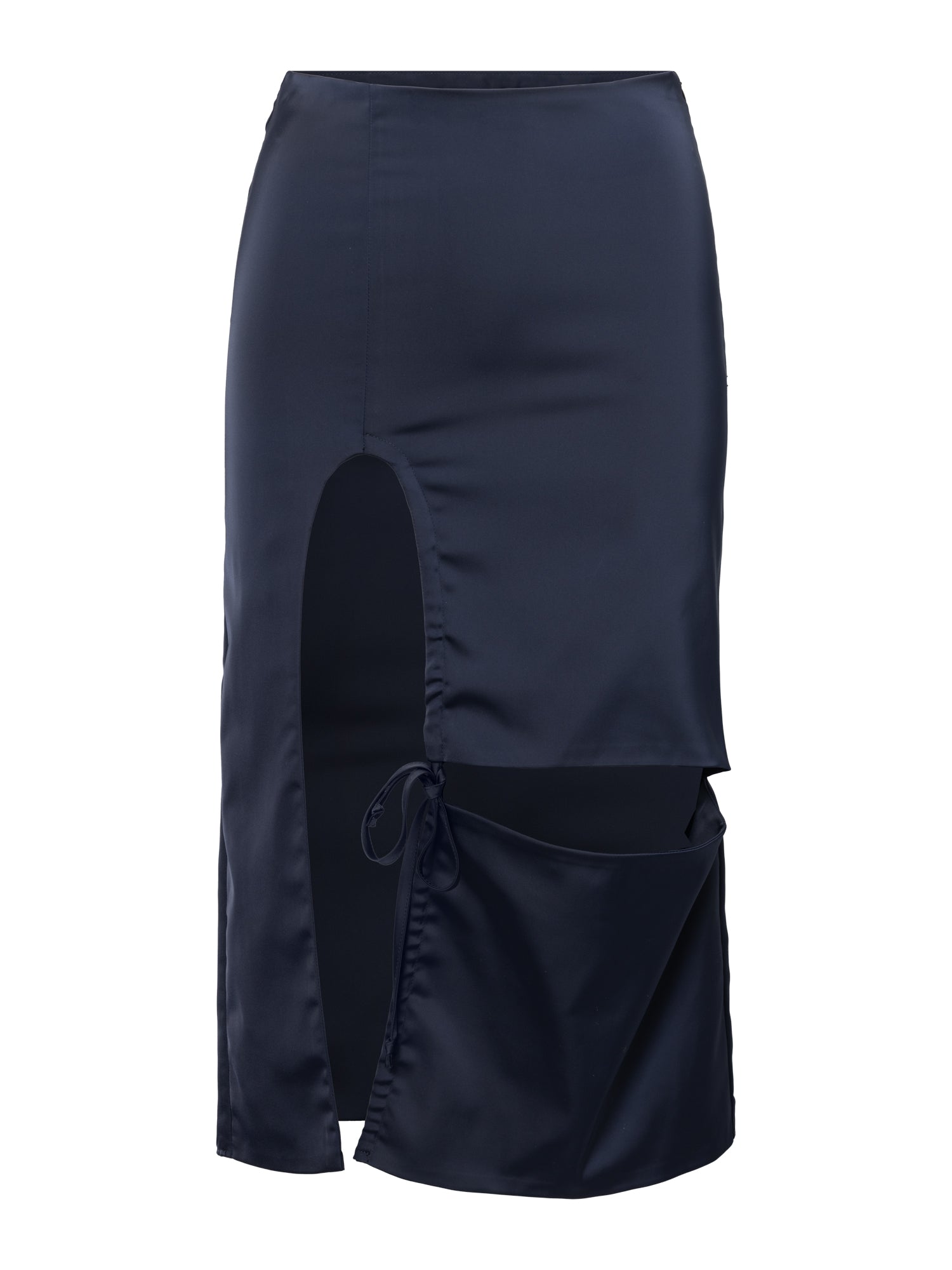 DOUBLE SLIT SKIRT I DEEP SEA