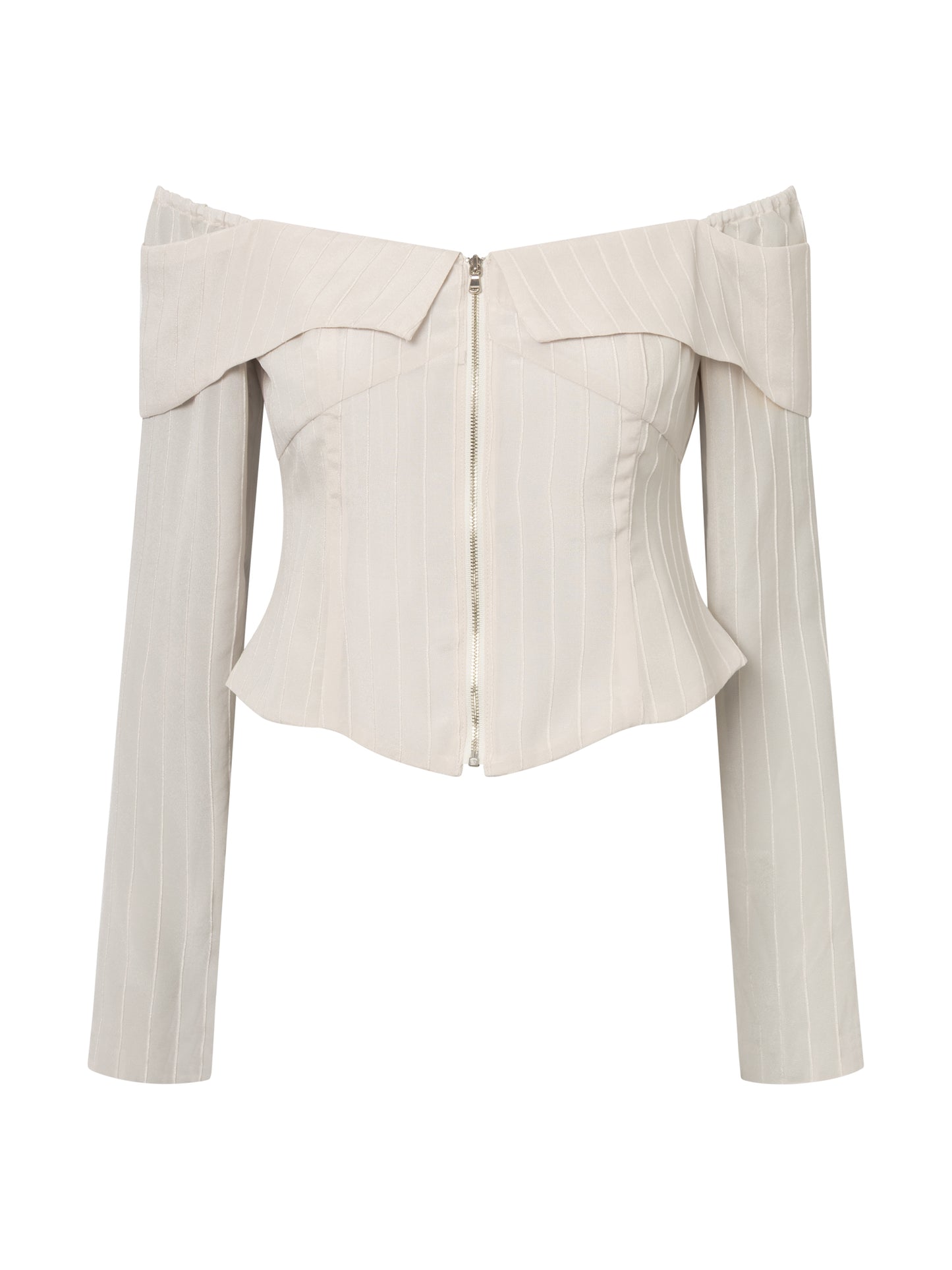 FOLD OVER BUSTIER