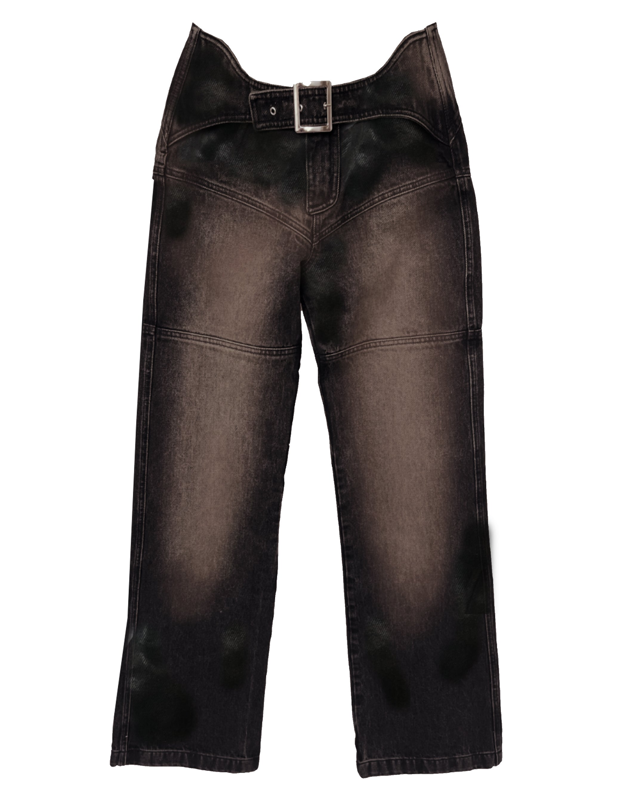 BELTED LOW RISE JEANS | PRE-ORDER | SHIPS FIRST WEEK OF MAY