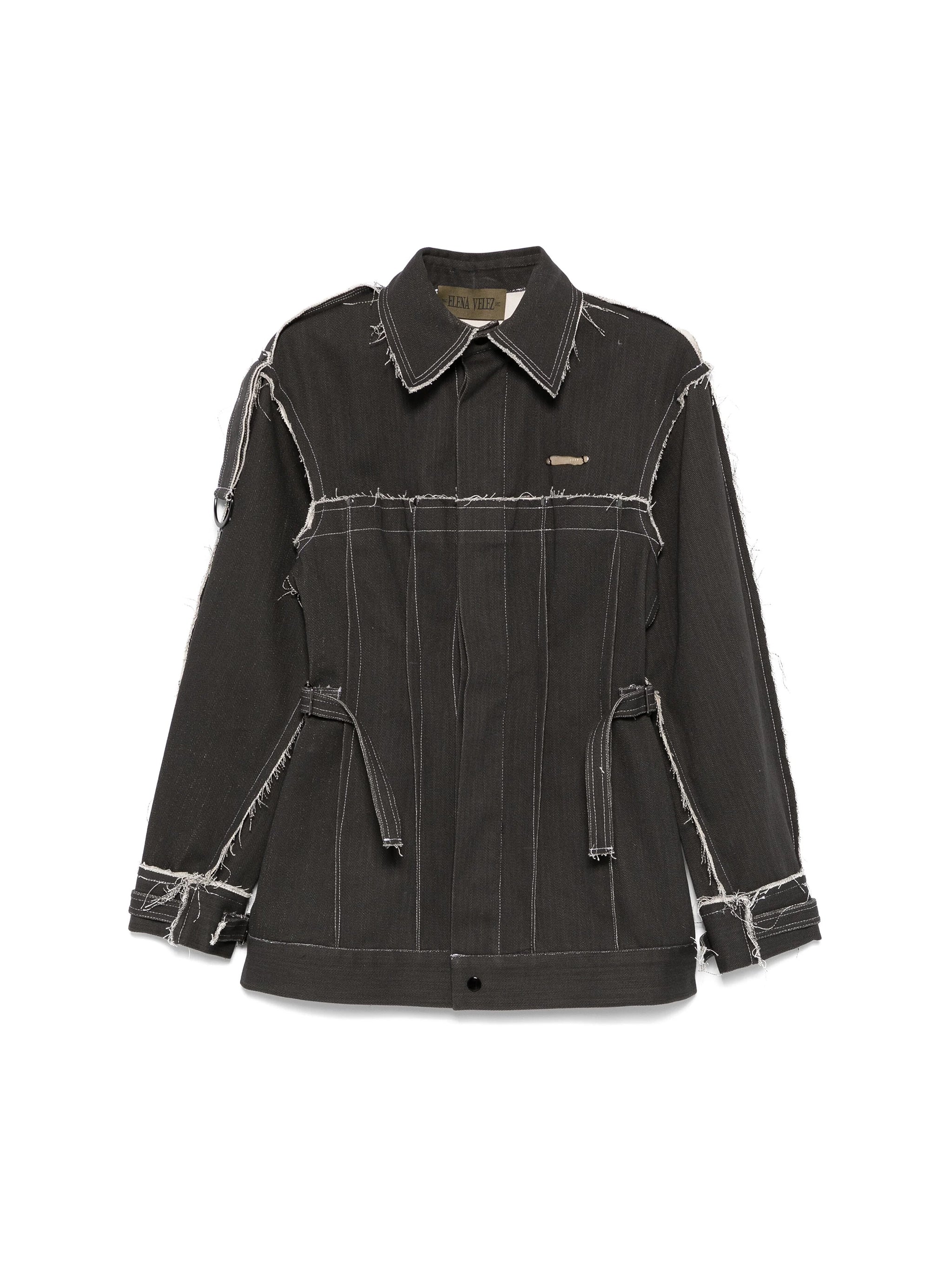 DARTED DENIM JACKET PRIMER