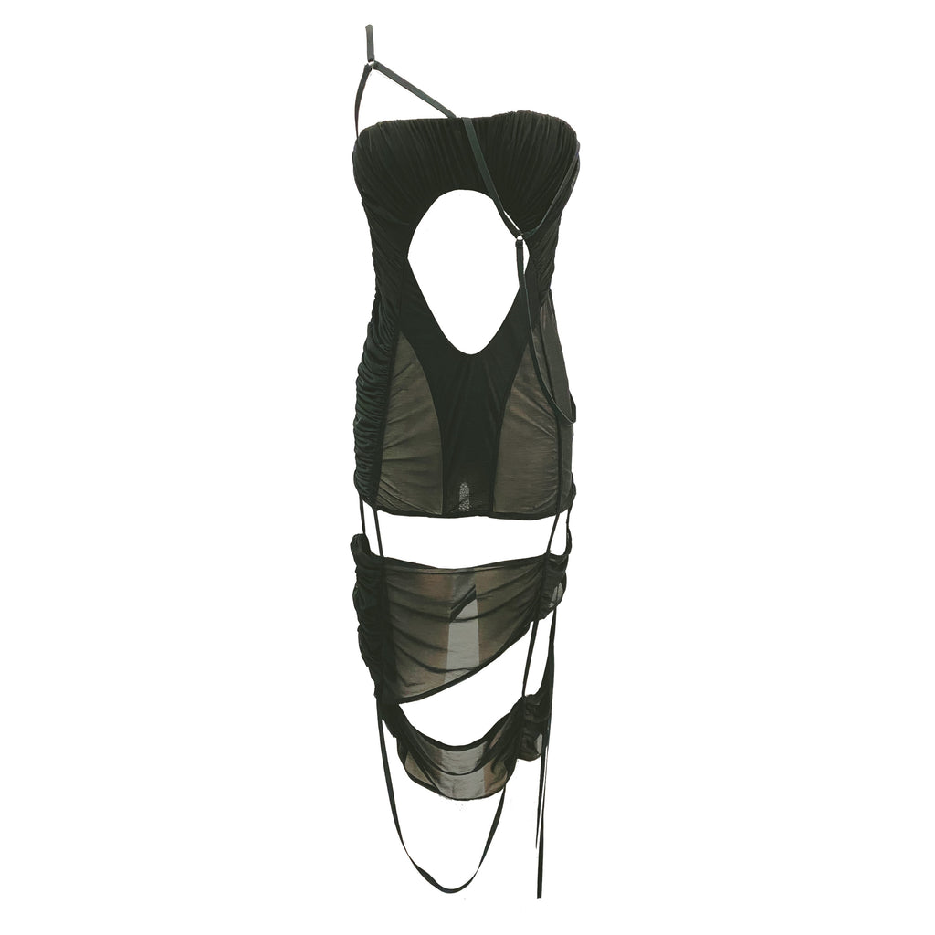 BONDAGE COCKTAIL DRESS
