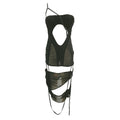 BONDAGE COCKTAIL DRESS