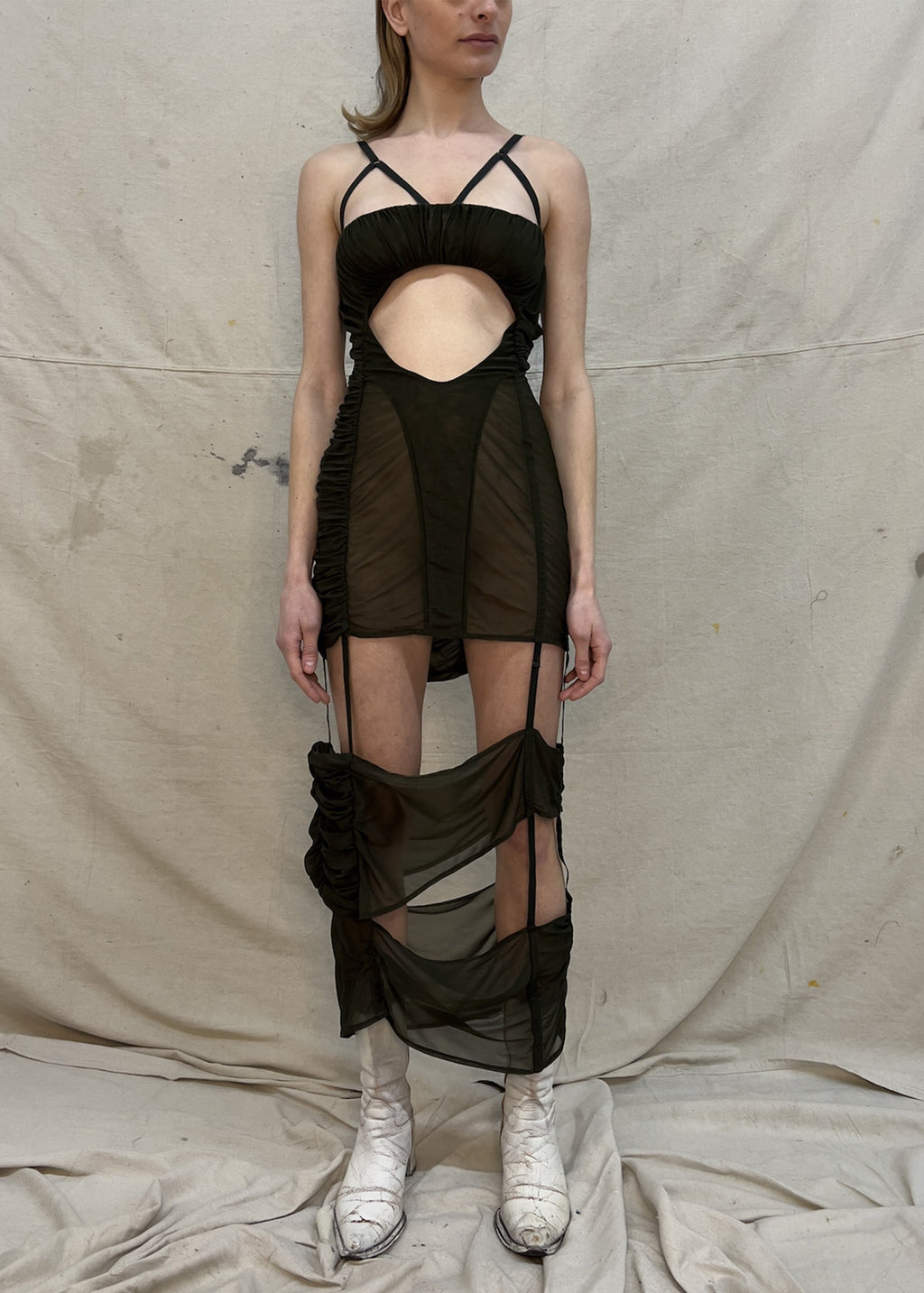 BONDAGE COCKTAIL DRESS